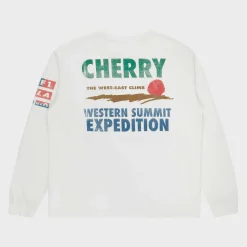 Cherry Tees & Long Sleeves-Adventure Team L/S T-Shirt (White)