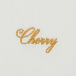 Cherry Women'S-American Classic Baby Tee (White)