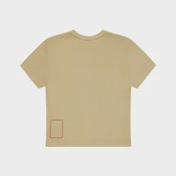 Cherry Women'S-American Classic Baby Tee (Tan)