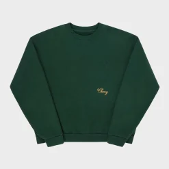 Cherry Sweatshirts-American Classic Crewneck (Green)