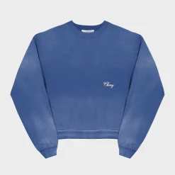 Cherry Sweatshirts-American Classic Crewneck (Faded Navy)