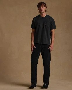 Cherry Tees & Long Sleeves-American Classic Pocket Tee (Vintage Black)