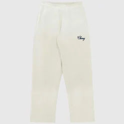 Cherry Sweatpants-American Classic Raw Sweatpants (Cream)