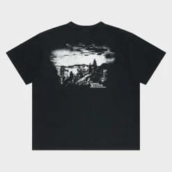 Cherry Tees & Long Sleeves-American Outdoorsman Boxy Tee (Black)