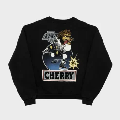 Cherry Sweatshirts-Bailey Crewneck (Off Black)