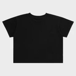 Cherry Women'S-Basic Boxy Women'S T-Shirt (Black)