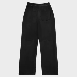 Cherry Sweatpants-Basic Logo Parachute Sweatpants (Black)