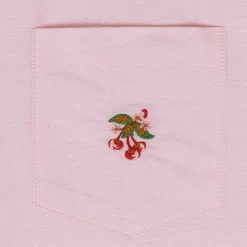 Cherry Shirting-Big Oxford Shirt (Pink)