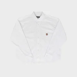 Cherry Shirting-Big Oxford Shirt (White)