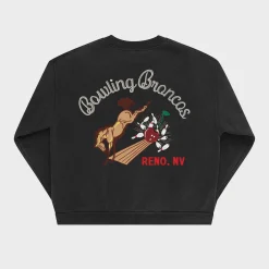 Cherry Sweatshirts-Bowling Broncos Crewneck (Black)