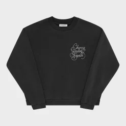 Cherry Sweatshirts-Bowling Broncos Crewneck (Black)