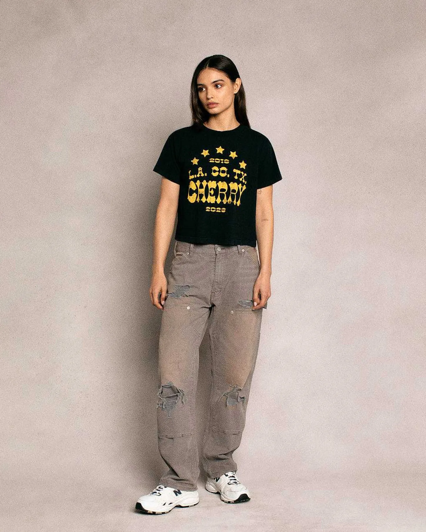 Cherry Pants-Canvas Double Knee (Vintage Grey)