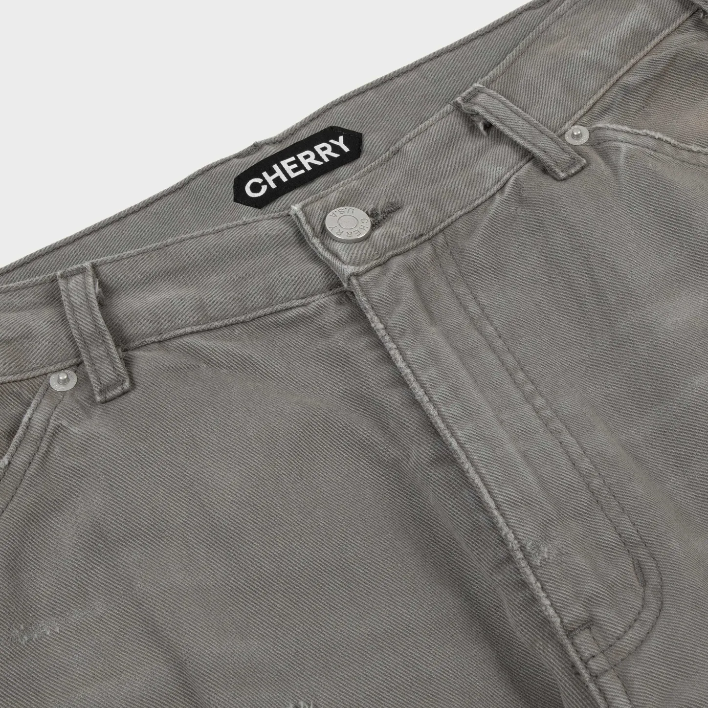 Cherry Pants-Canvas Double Knee (Vintage Grey)