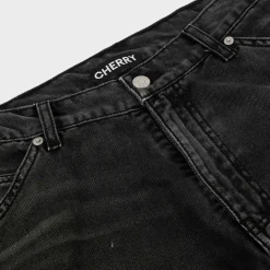 Cherry Pants-Canvas Double Knee (Vintage Black)
