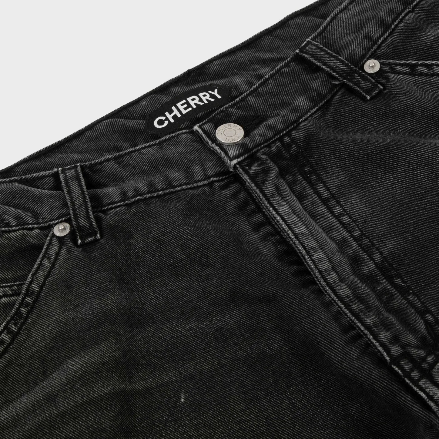Cherry Pants-Canvas Double Knee (Vintage Black)