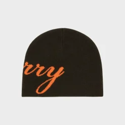 Cherry Headwear-Cashmere Skull Cap Beanie (Brown)