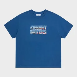 Cherry Tees & Long Sleeves- Motors Boxy Tee (Royal)