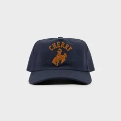 Cherry Headwear- Western 5 Panel (Navy)