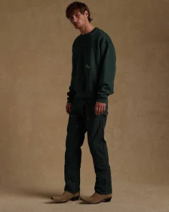 Cherry Pants-Classic Canvas Double Knee (Green)
