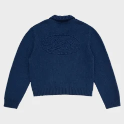 Cherry Jackets-Cotton Knit Club Jacket (Royal Blue)