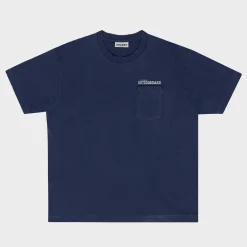 Cherry Tees & Long Sleeves-Flying Geese Pocket Tee (Navy)