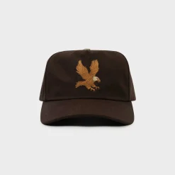 Cherry Headwear-Golden Eagle 5 Panel (Espresso)