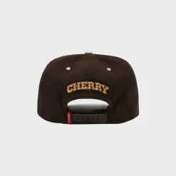 Cherry Headwear-Golden Eagle 5 Panel (Espresso)