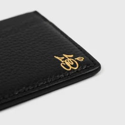 Cherry Accessories-Leather Card Holder (Black)