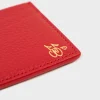 Cherry Accessories-Leather Card Holder (Red)