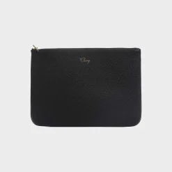 Cherry Accessories-Leather Pouch (Black)