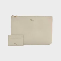 Cherry Accessories-Leather Pouch (Cream)