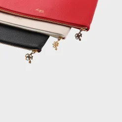 Cherry Accessories-Leather Pouch (Cream)