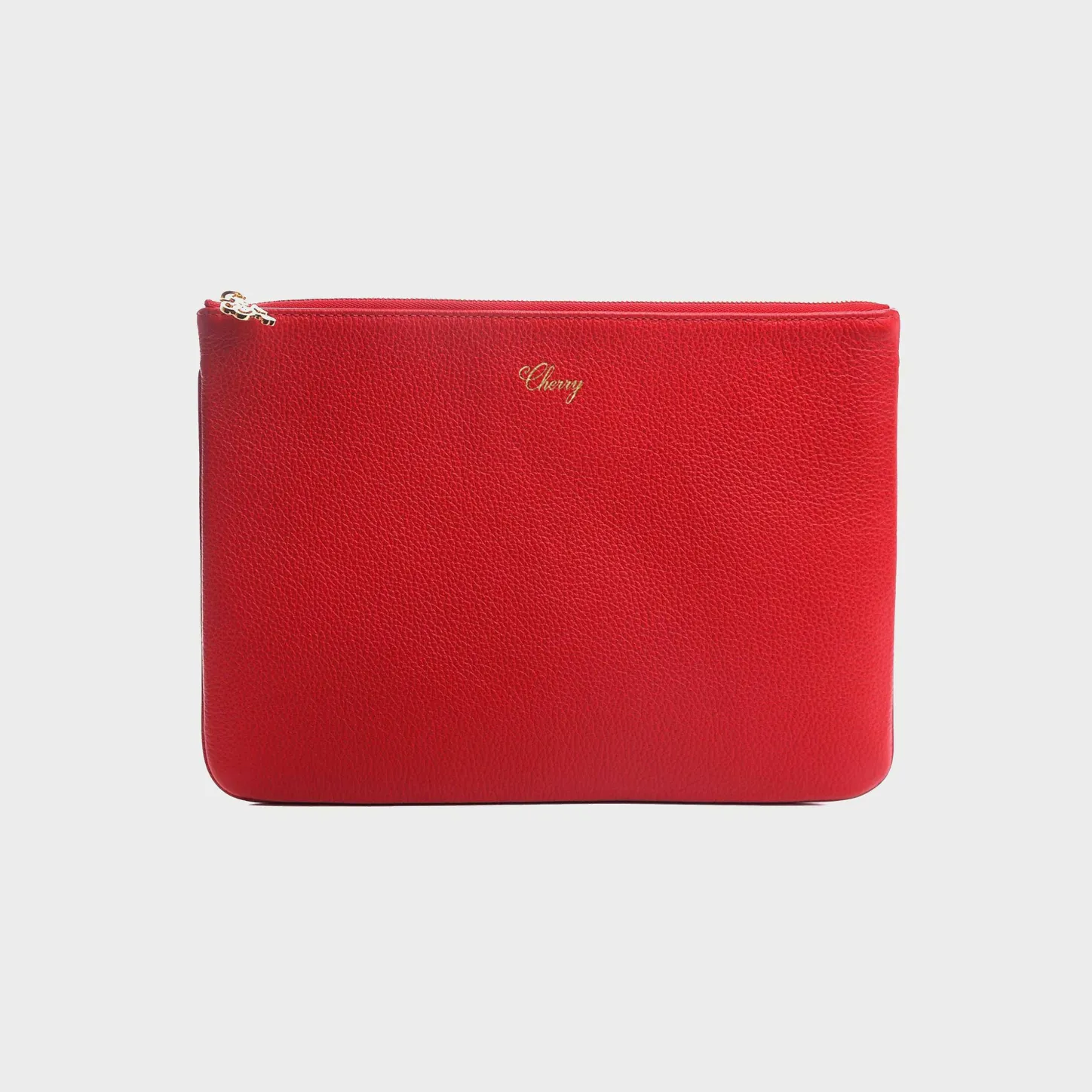 Cherry Accessories-Leather Pouch (Red)