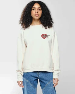 Cherry Sweatshirts-Lovers Crewneck (Cream)
