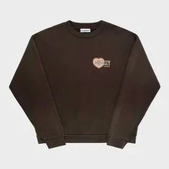 Cherry Sweatshirts-Lovers Crewneck (Espresso)