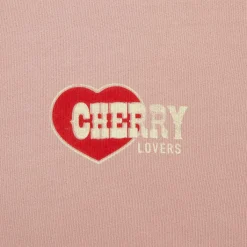 Cherry Sweatshirts-Lovers Crewneck (Rose)