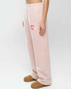 Cherry Sweatpants-Lovers Parachute Sweatpant (Rose)