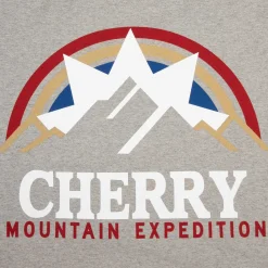 Cherry Tees & Long Sleeves-Mountain Expedition Boxy Pocket Tee (Heather Grey)