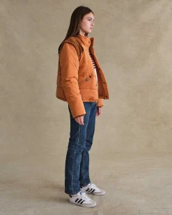 Cherry Jackets-Mountain Puffer Jacket (Orange)