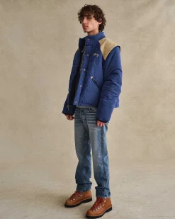 Cherry Jackets-Mountain Puffer Jacket (Royal Blue)