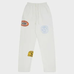 Cherry Sweatpants-Off Road Raw Edge Sweatpants (Vintage White)