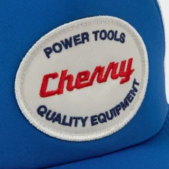 Cherry Headwear-Power Tools Mesh Trucker (Royal)