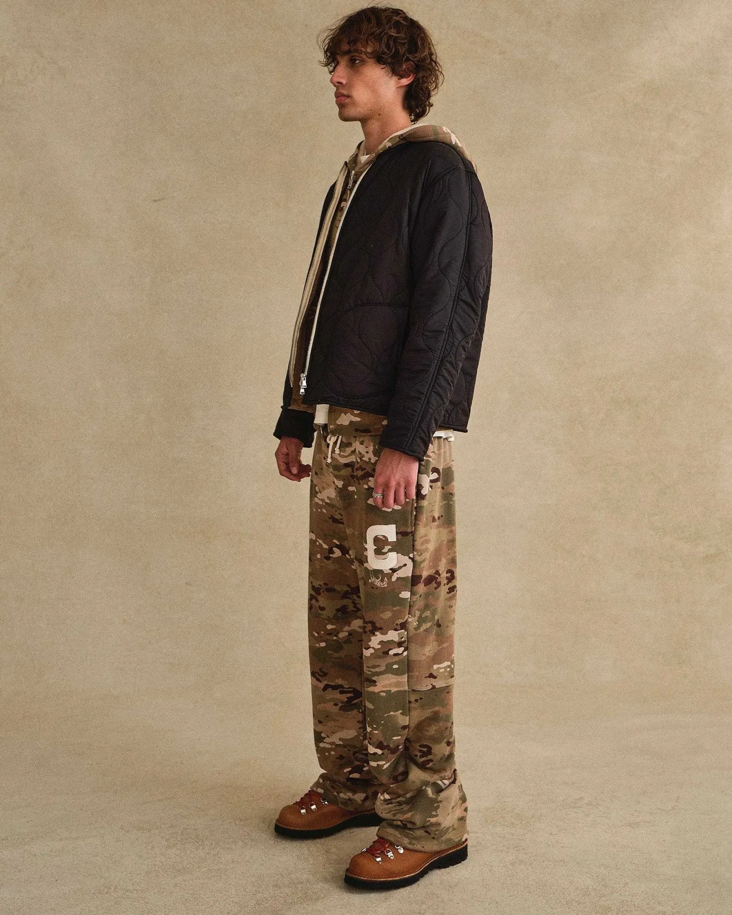 Cherry Jackets-Quilted Shell Jacket (Black)