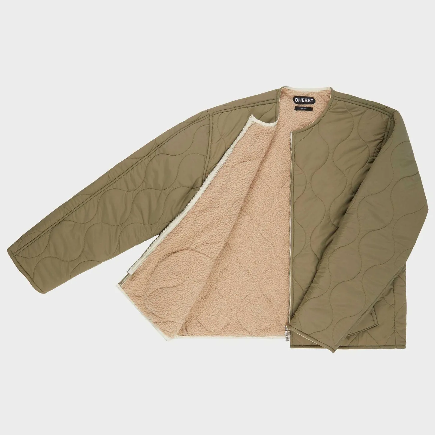 Cherry Jackets-Quilted Shell Jacket (Green)