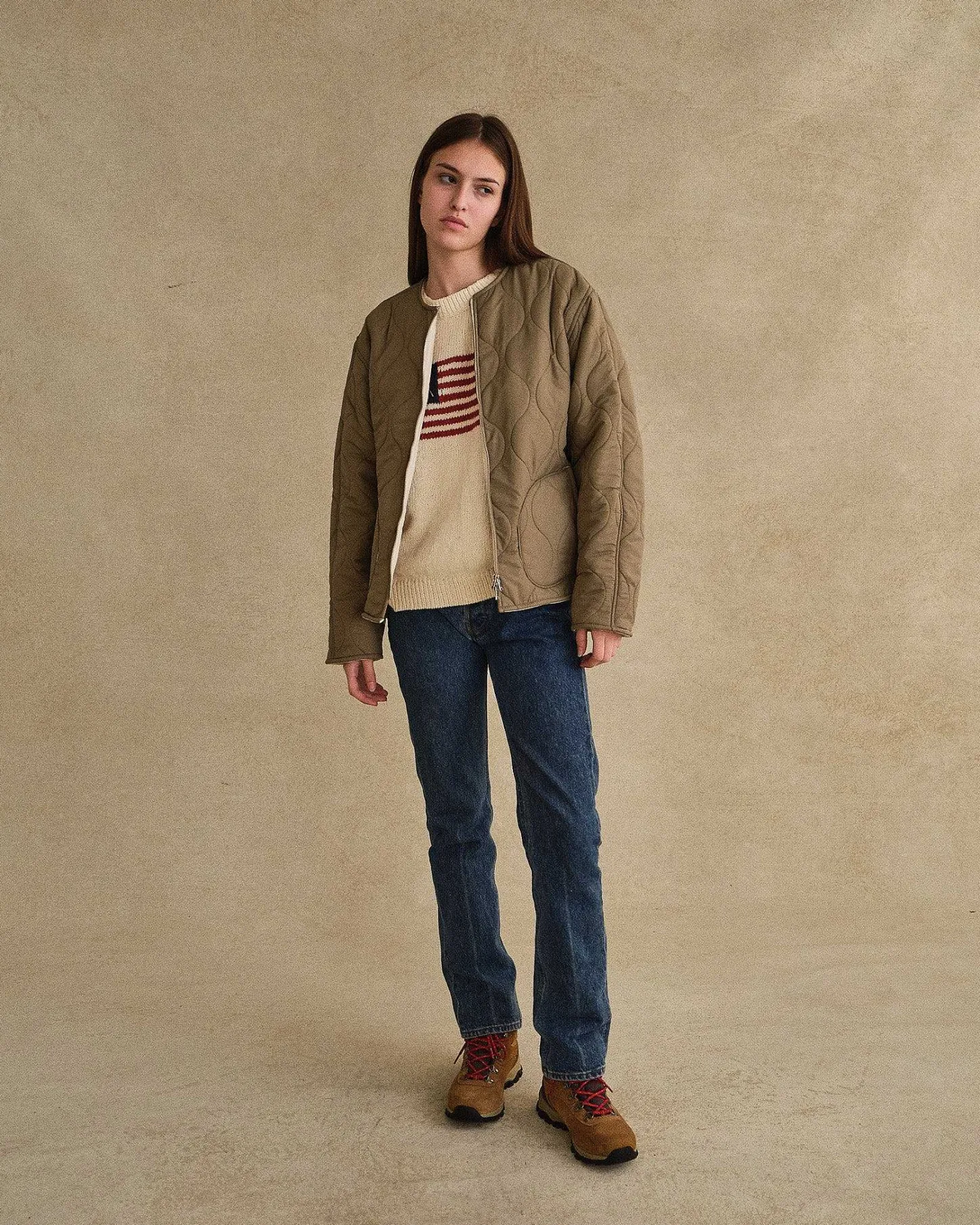 Cherry Jackets-Quilted Shell Jacket (Green)