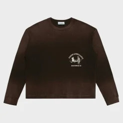 Cherry Tees & Long Sleeves-Ranch Thermal Shirt (Espresso)