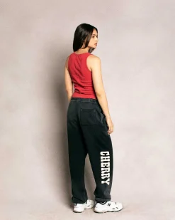 Cherry Women'S-Ranch Wear Tank Top (Vintage Red)