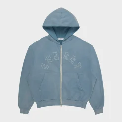 Cherry Sweatshirts-Ranch Wear Zip-Up (Pacific Blue)
