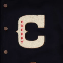 Cherry Jackets-Red Bull Racing Varsity Jacket (Midnight Blue)