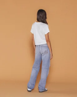 Cherry Pants-Relaxed Leg 5 Pocket Denim (Indigo)